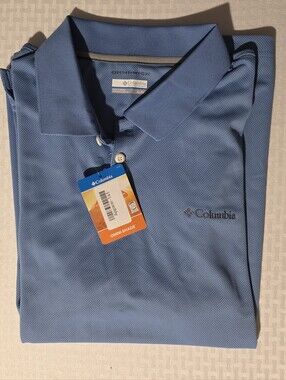 Columbia Men’s Omni-Shade Polo in Sky Blue